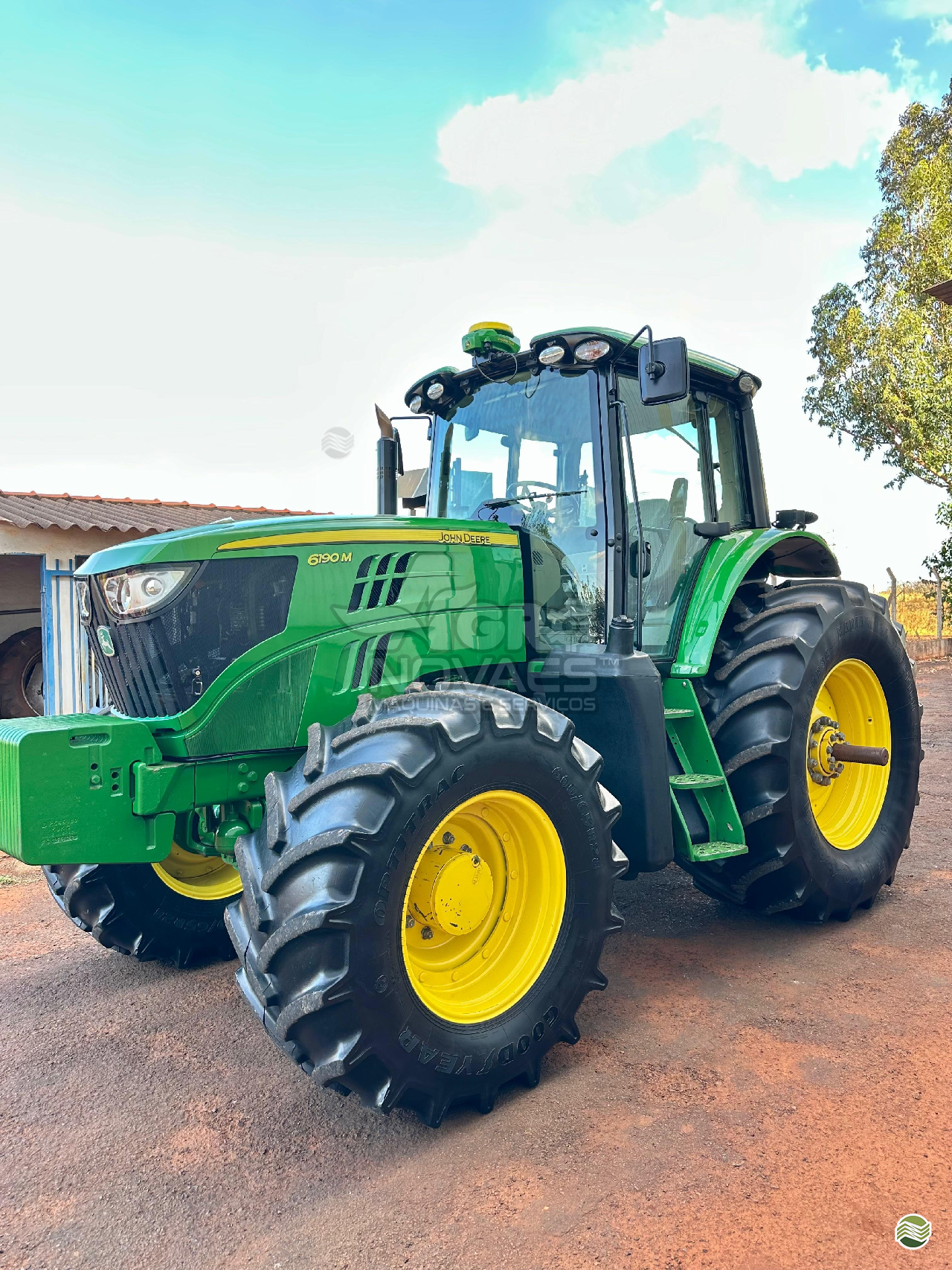 TRATOR JOHN DEERE JOHN DEERE 6190M Tração 4x4 Agro Novaes Máquinas Agrícolas FERNANDOPOLIS SÃO PAULO SP